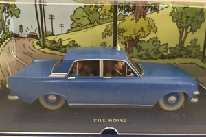 Tintin Ford Zephyr Mkii Taxi l'isola nera 1:43 Diecast Atlas ** - Foto 1 di 3