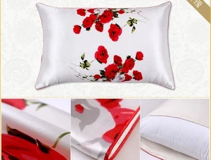 100% Mulberry Silk Charmeuse Pillowcase ,Suzhou Charming Brand - Picture 1 of 2