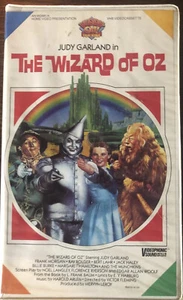 Rare THE WIZARD OF OZ (VHS, 1985) MGM Clamshell Viddy-Oh! VG Judy Garland - Picture 1 of 5