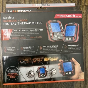 Maverick XR-50 Extended Range Digital Remote Wireless 4 Probe BBQ & Meat Thermom - Picture 1 of 2