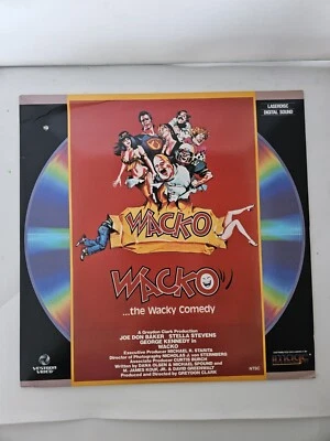 Wacko Laserdisc LD Rare Horror Comedy Movie Foto 1 de 4