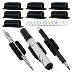 Creative Silicone Pen Container Adhesive Pen Cover Stationery School Supplies - Afbeelding 1 van 17