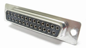 ITT DB25SA197 25-pin DB25 D-Sub Connector, Female - Picture 1 of 2