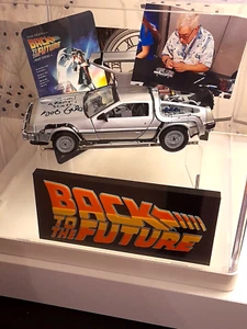 Back to the Future v2 Movie Logo Text BTTF Retro Display Ornamental Collectible - Picture 1 of 4