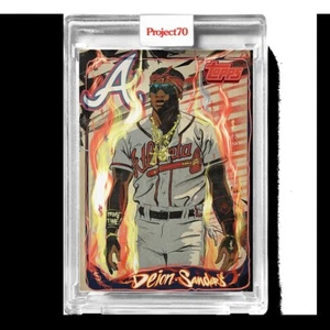 2021 Project 70 #793 1999 Deion Sanders by King Saladeen Braves (PR=1,418) - Picture 1 of 2