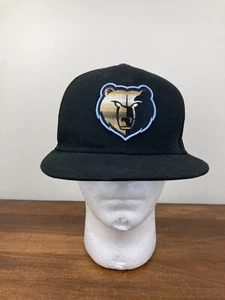 New  Era Pre Owned 9Fifty Snapback Black Memphis Grizzlies FLAT BILL Hat/Cap - Picture 1 of 20
