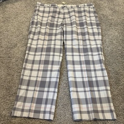 NUEVO Pantalones de golf Nike para hombre 42x32 para 42x28 Dri-Fit Tour Performance gris a cuadros Foto 1 de 4