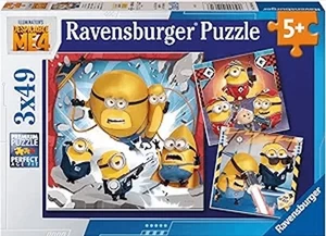 Rompecabezas Ravensburger Despicable Me 4: Minions 3x49 piezas - Imagen 1 de 6