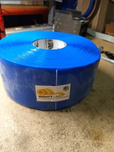Mighty Line Bodenband 4 Zoll blau 100' 4" langlebig MENGE 3 - Bild 1 von 1