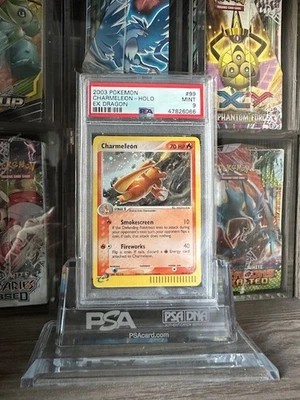 2003 Pokémon Charmeleon #99 Holo Ex Dragon Secret Rare PSA 9 Mint - Image 1 of 2