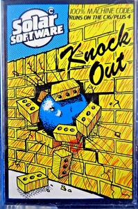 COMMODORE 16/+4 -- KNOCK OUT (SOLAR SOFTWARE) - Picture 1 of 2