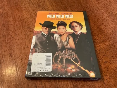Wild Wild West (DVD, 1999) Salma Hayek, Will Smith, Kevin Kline - New, Sealed Foto 1 de 2