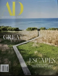 AD Architectural Digest JUNE 2025  WORLD GREAT ESCAPES BEACH COUNTRY & GARDENS - Picture 1 of 2