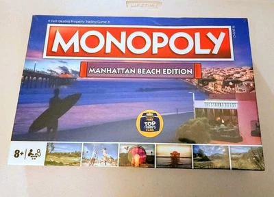 Rare & Hard To Get Manhattan Beach Edition Monopoly Board Game - Image 1 of 2