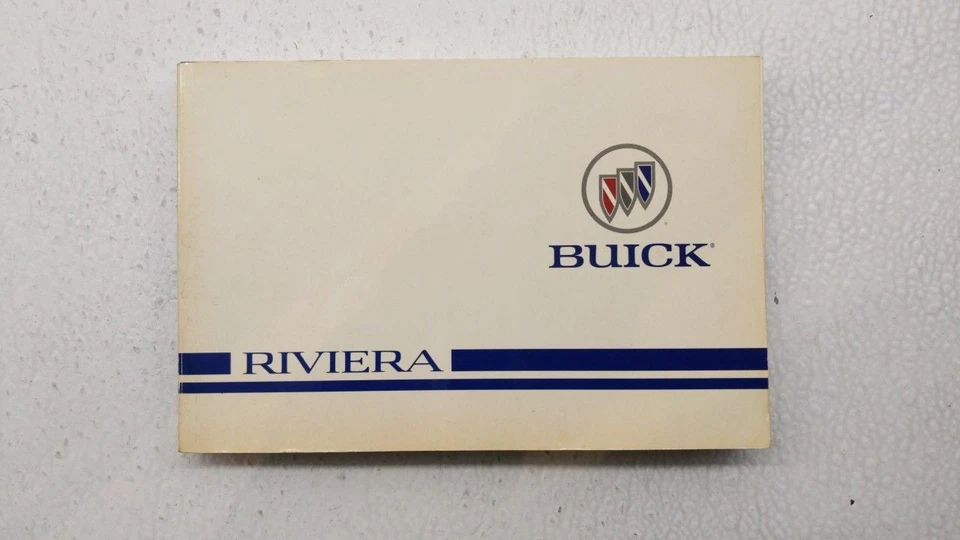 1996 Buick Riviera Owners Manual PMI9Q - Image 1 of 4