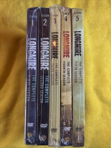 Longmire The Complete TV Series Season 1-5 DVD Set Collection New Sealed - Imagen 1 de 4