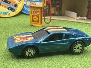 1983 Hot Wheels QUICK TRIK Ferrari Blue Race Bait 308 Ultra Hots UH Street Beast - Picture 1 of 15
