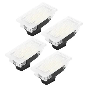 White 4Pcs LED Lights Bulbs Trunk Frunk Door Puddle Foot Well Light Bulb Kit - Picture 1 of 24