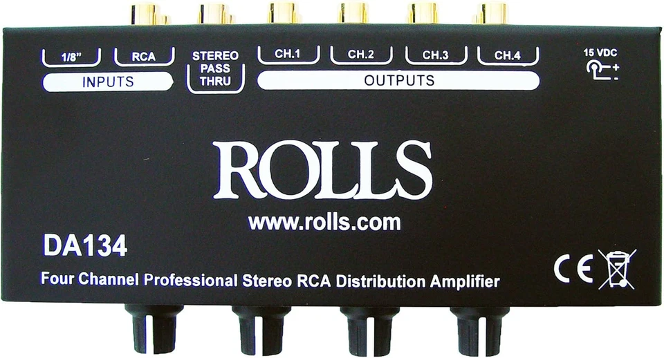 DA134 4-Channel Distribution Amplifier - Image 1 of 2