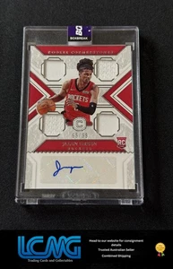 2021-22 Panini Chronicles #RCO-JGR Jalen Green Rookie Cornerstones #/99 Auto - Picture 1 of 2