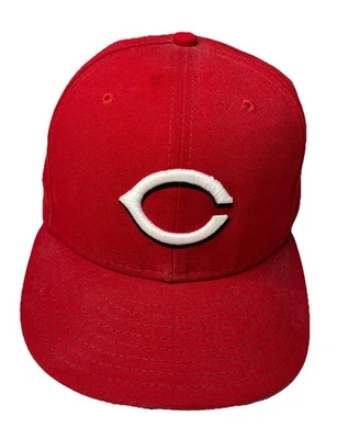 New Era 59Fifty Cincinnati Reds MLB On Field Cap Hat Fitted Size 7 3/4 Unisex - Image 1 of 4
