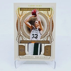 LARRY BIRD 2020-21 National Treasures Timeless Material Prime GU Patch /25 - Picture 1 of 2