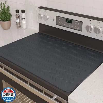 Cubiertas superiores de estufa GUDEYIHE para estufa eléctrica, estufa de silicona premium espesa Foto 1 de 4