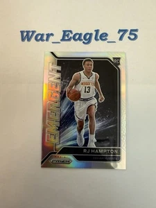 2020-21 Panini Prizm Emergent Silver Prizm RJ Hampton RC #26 Denver Nuggets🧢 - Picture 1 of 2