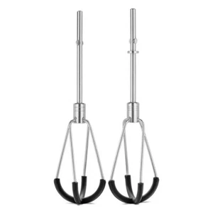 KitchenAid Replacement Hand Mixer Flex Edge Beaters | Fits KHM3, KHM5, KHM6, KH - Picture 1 of 1