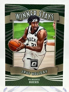 JRUE HOLIDAY 2023-24 Panini Donruss Optic #9 Winner Stays Insert - Bild 1 von 2