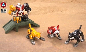 ¡Nuevo! XINGGANG Aleación Transformar Robot Perro 3 en 1 Robot Figura de Acción Niño Juguete Regalo - Imagen 1 de 25