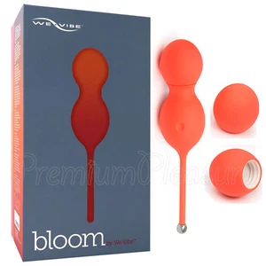 We-Vibe BLOOM Vibrating Kegel balls * for woman * USB Rechargeable * Coral color - Picture 1 of 3