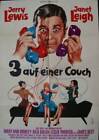 3 ON A COUCH German A1 movie poster JERRY LEWIS JANET LEIGH GILA GOLAN 1966
