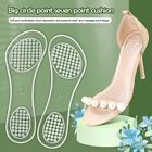 Gel Cushioning Insoles Self-Adhesive Foot Arch Support High Heel Inserts  Women