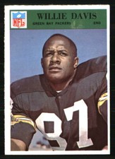 Willie Davis 1966 Philadelphia #83 Football Card