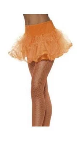 Orange Tulle Petticoat Crinoline Costume Accessory - Picture 1 of 2