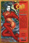 1997 Shi Chromium Trading Cards Vintage Print Ad/Poster Billy Tucci Promo Art