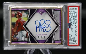 2019 Topps Transcendent ALBERT PUJOLS #TCVA-AP Framed Purple Auto /10 PSA 9 ⚾️ - Picture 1 of 4
