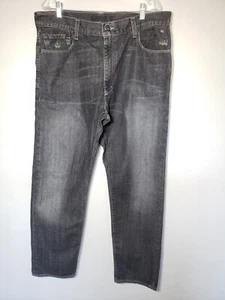 Levis 520 Herren Jeans 36x30 Relaxed Slouch Skinny Faded Black Demin - Bild 1 von 6