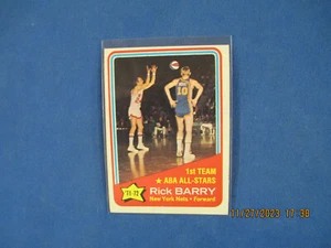 1972/73 Topps Basketball # 256 Rick Barry A.S. NMT - Picture 1 of 2