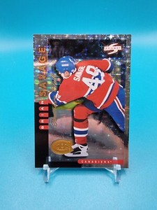 1997-98 Brian Savage Score Team Collection Montreal Canadiens Premiere Club #6
