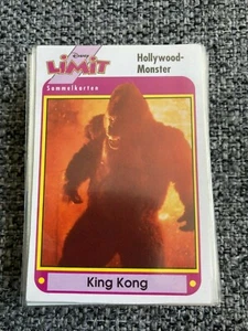 King Kong Disney Limit Sammelkarten German Magazine Card Hollywood Monster - Picture 1 of 1