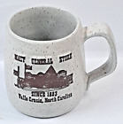 Stoneware coffee mug cup MAST GENERAL STORE Valle Crucis, North Carolina