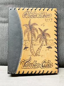 VINTAGE HANDMADE VADADERO CUBA 07 PHOTO ALBUM WITH NATURAL MATERIALS PHOTOGRAPH - Picture 1 of 10