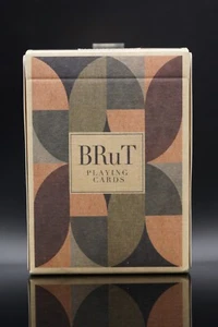 BRuT Poker Gilded Copper #1/50 | Playing Cards | Uusi - Foto 1 di 10