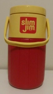 Coleman Slim Jim Red And Yellow 1/2 Gallon Jug - Picture 1 of 10