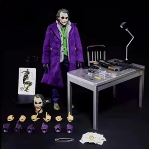 Joker 1/6 Clothes Movable Figurine Model Desktop Ornament Collection Toys Gifts - Picture 1 of 9