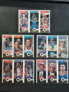 LOT X 5 1996-97 Collectors Choice GOLD Mini Cards~15 PLAYERS~Pippen~Camby