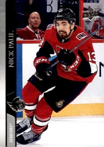 2020-2021 Upper Deck Hockey #380 Nick Paul Ottawa Senators Series 2 - Picture 1 of 2