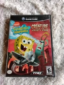 Spongebob Squarepants Creature From The Krusty Krab Gamecube CIB. TESTED CLEAN! - Picture 1 of 6